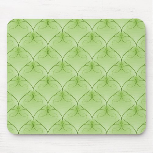 Olive Green Unparalleled Elegance Mousepad