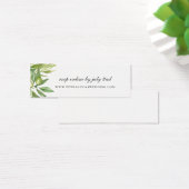 Olive Greenery Wedding Website RSVP (Desk)