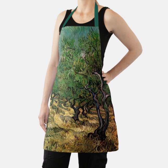 Olive Grove by Vincent van Gogh Apron (Insitu)