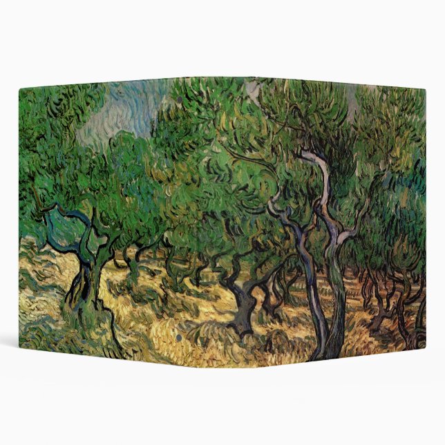 Olive Grove by Vincent van Gogh Binder (Background)