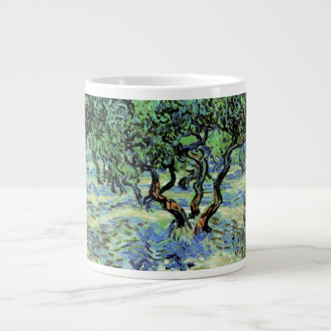 Olive Grove by Vincent van Gogh Giant Coffee Mug (Front)