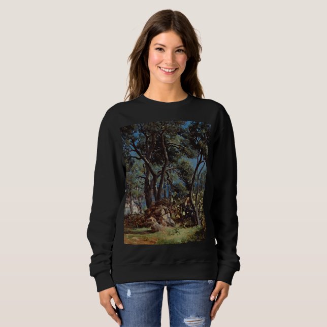 Olive Grove Fine Art Sweatshirt (Front Full)