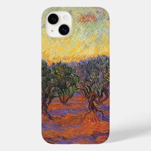 Olive Grove Orange Sky by Vincent van Gogh Case_Mate iPhone 14 Plus Case