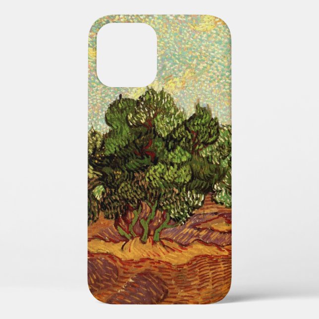 Olive Grove, Pale Blue Sky by Vincent van Gogh Case-Mate iPhone Case (Back)