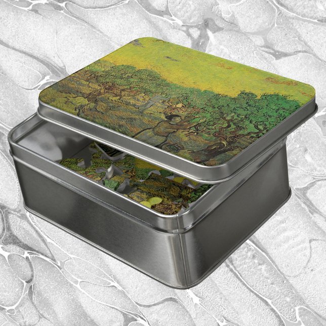 Olive Grove with Picking Figures, Vincent van Gogh Jigsaw Puzzle (Creator Uploaded)