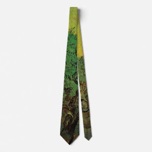 Olive Grove with Picking Figures, Vincent van Gogh Tie