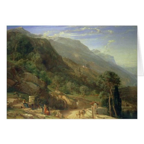 Olive Groves at Varenna Lake Como Italy 1861 o