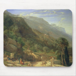 Olive Groves at Varenna, Lake Como, Italy, 1861 (o Mouse Pad