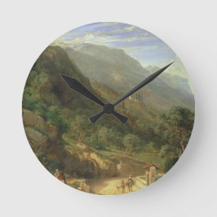 Olive Groves at Varenna, Lake Como, Italy, 1861 (o Round Clock