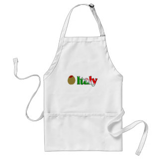 Olive (I Love) Italy Adult Apron