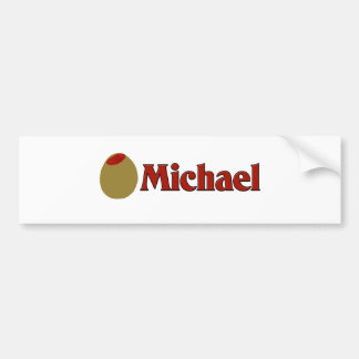 Olive (I Love) Michael Bumper Sticker