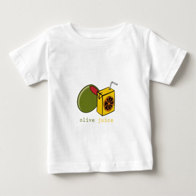 Olive Juice Baby T-Shirt (Front)