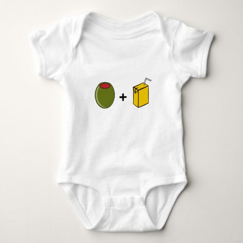 Olive Juice I Love You Baby Bodysuit