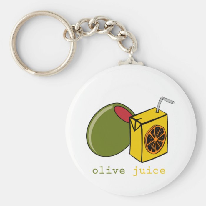 Olive Juice Key Chain