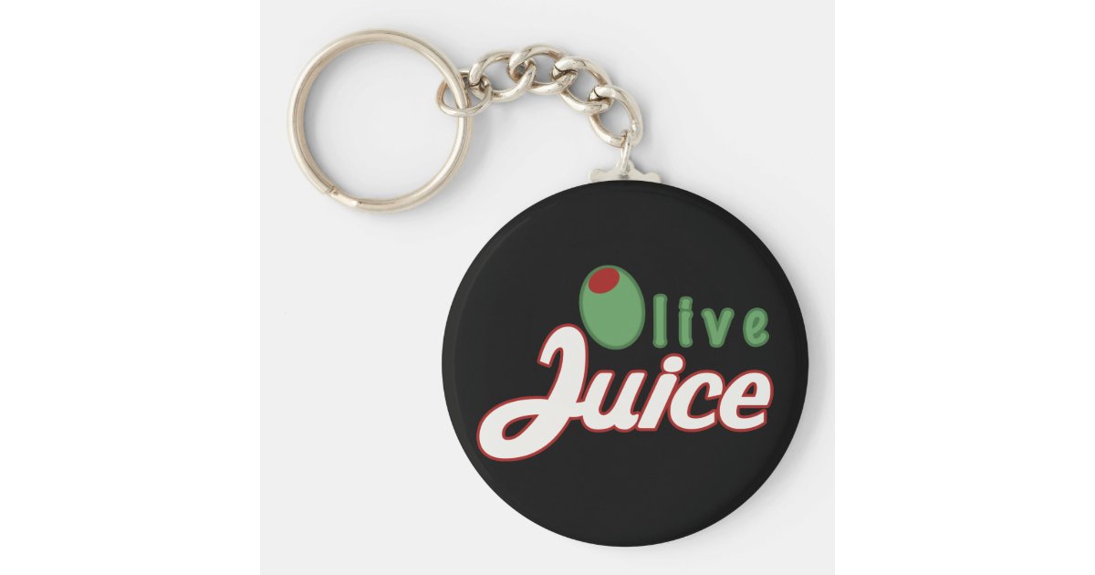 Olive Juice Keychain Zazzle
