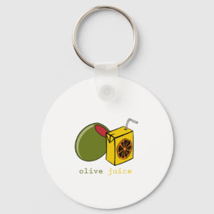 Olive Juice Keychain