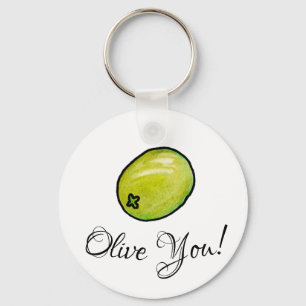 Olive Keychain