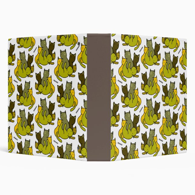 Olive kittens 3 ring binder (Background)