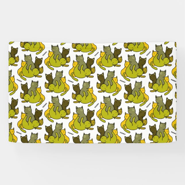 Olive kittens banner (Horizontal)