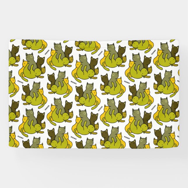 Olive kittens banner (Horizontal)