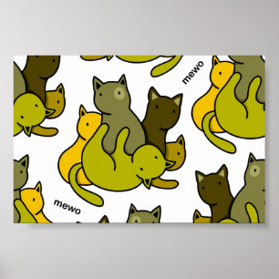 Olive kittens poster