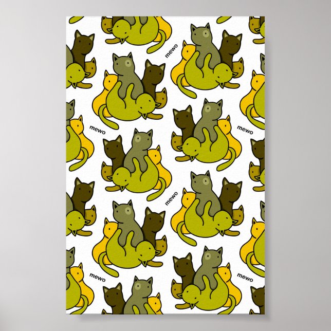 Olive kittens poster (Front)