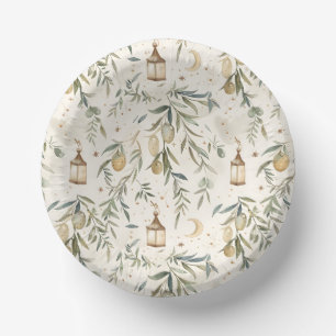 Olive & Lantern Islamic Party Bowls