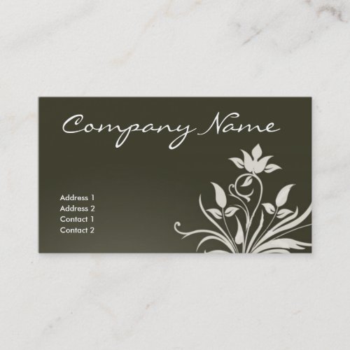 Olive Leaves Business Card