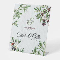Olive Leaves Greek Island Wedding Cards & Gifts