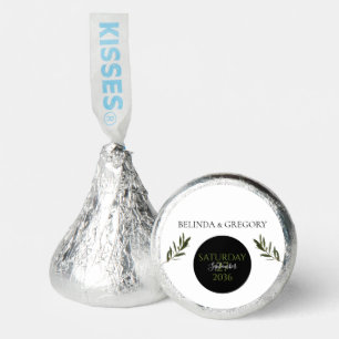 Olive Leaves Greenery Wedding Hershey®'s Kisses®