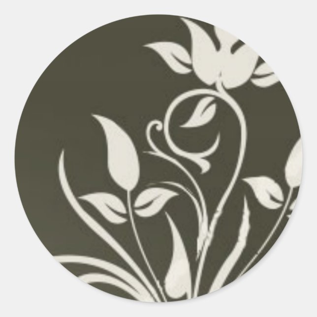 Olive Leaves Sticker (Front)