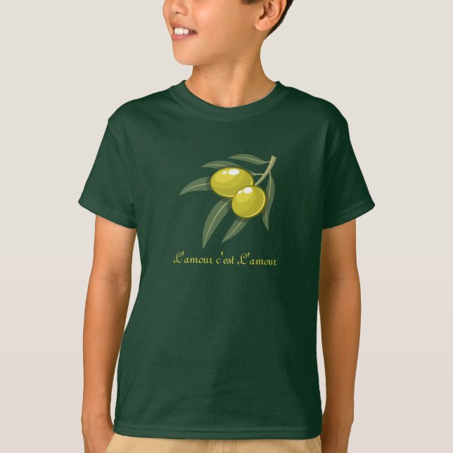 Olive Love T-Shirt (Front)