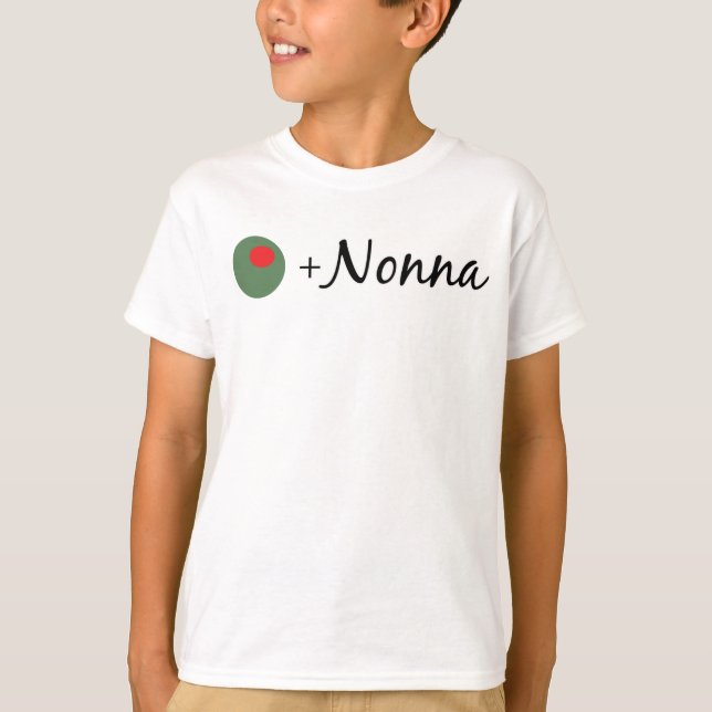 Olive Nonna T-Shirt (Front)