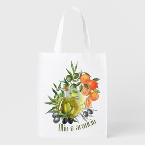 Olive oil and Orange Tote Bag