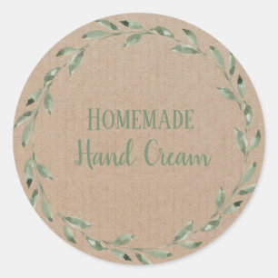 Olive Oil Bottle Rustic Vintage Wreath Craft Label