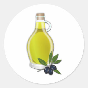 Olive Oil Classic Round Sticker