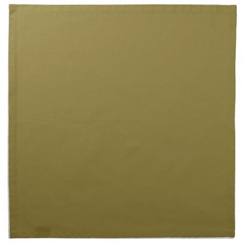 Olive Oil Green Solid Color 2022 Trending Key Hue Cloth Napkin