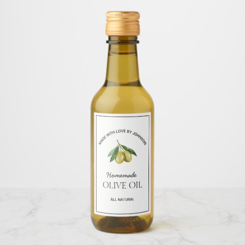 Olive Oil Label