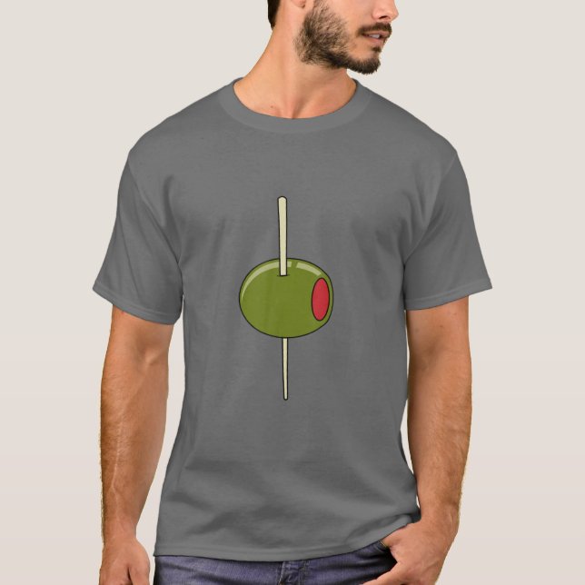 Olive On A Toothpick T-Shirt (Front)