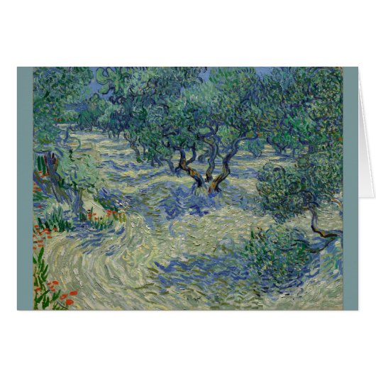 Olive Orchard by Vincent Van Gogh Cards (Front Horizontal)
