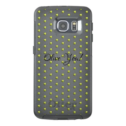 Olive OtterBox Samsung Galaxy S6 Edge Case