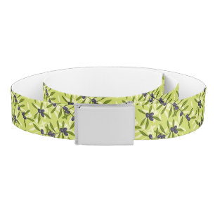 Olive Pattern Belt
