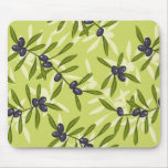 Olive Pattern Mouse Pad