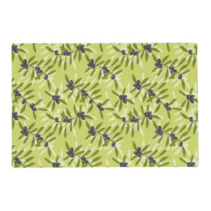 Olive Pattern Placemat