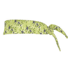 Olive Pattern Tie Headband