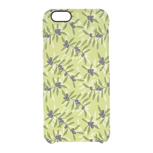 Olive Pattern Uncommon iPhone Case (Back)