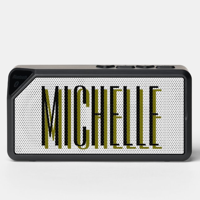 Olive Personalized Bluetooth Speaker (Front)