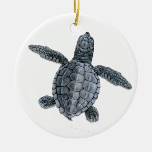 Olive Ridley Sea Turtle Hatchling Ornament