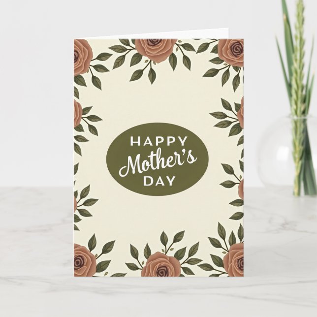 Olive Rose Mothers Day Card (Front)