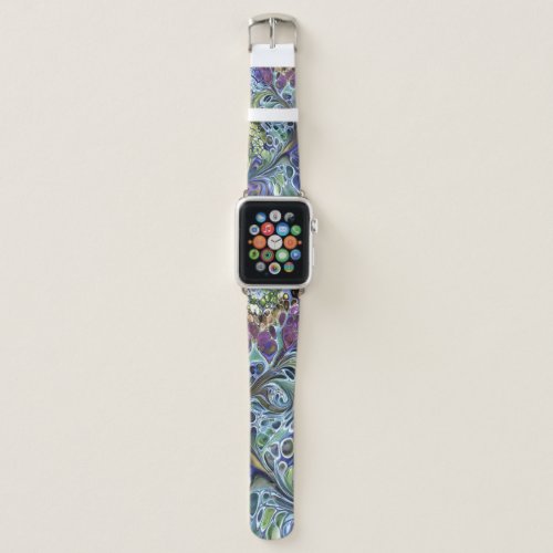 Olive sage green purple blue burgundy  apple watch band